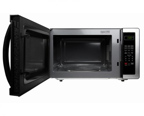 Farberware 1.1 Cu. Ft. Smart Voice Activated Microwave, Microwave Ovens, Furniture & Appliances