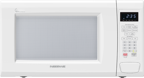 Farberware 1.1 Cu. Ft. 1000-Watt Microwave Oven, Stainless Steel